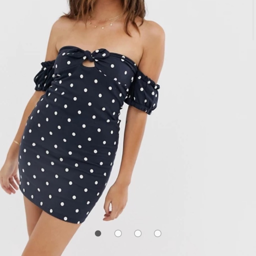 ASOS DESIGN - polka dots dress